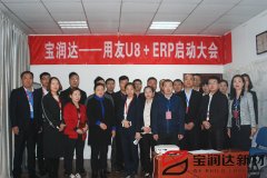 寶潤達(dá)新型材料ERP系統(tǒng)啟動會盛大召開